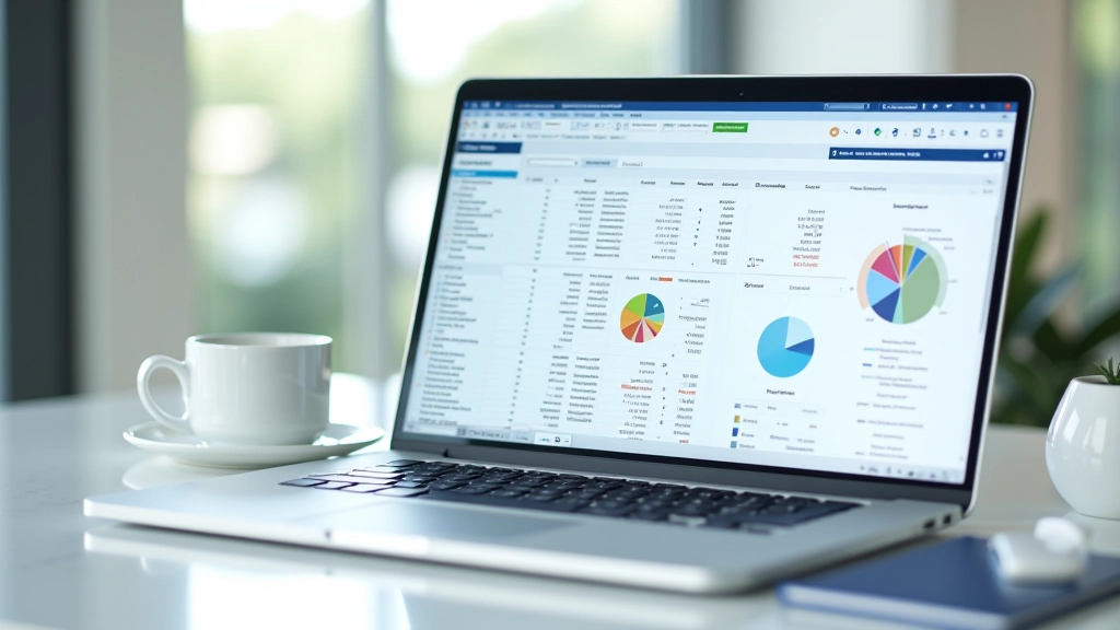 Detailed spreadsheet showing categorized business expense deductions with color-coded sections for different expense types